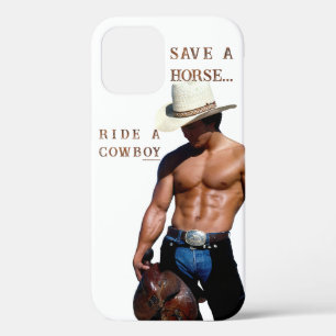 Case-Mate iPhone Case SlipperyJoe's sauve cheval monter chapeau de cowbo