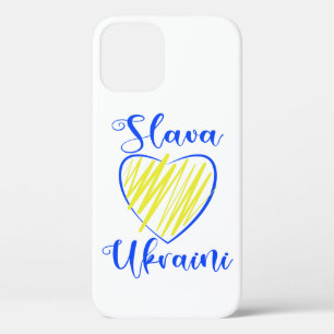 Case-Mate iPhone Case Slogan Slava La gloire ukrainienne au coeur de l'U