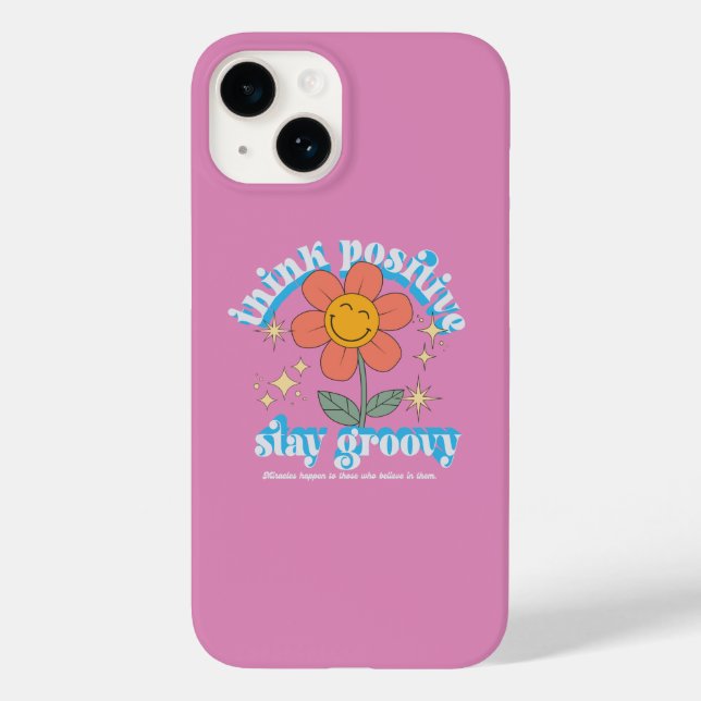 Coques Case-Mate iPhone Slogan Super pour un séjour positif (Verso)