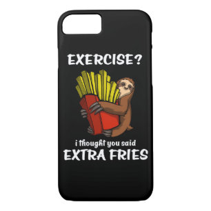 Case-Mate iPhone Case Sloth Exercise Je Pensais Que Vous Avez Dit Extra