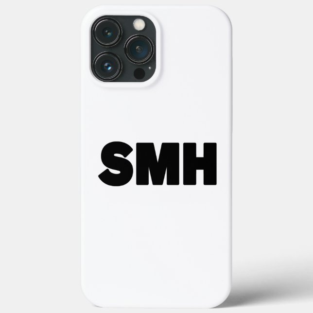 Coques Case-Mate iPhone SMH | Écart de texte (Verso)