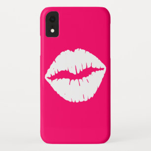 Coque Case-Mate Pour iPhone Smooch rose et blanc