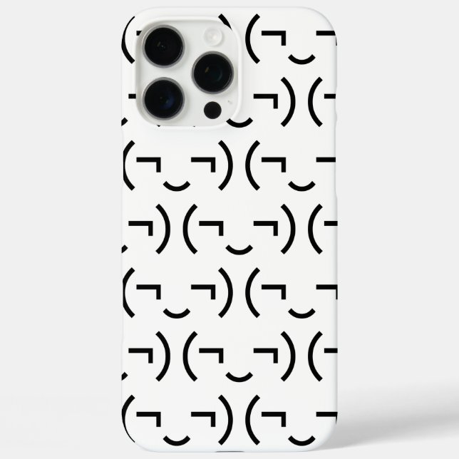 Coques Case-Mate iPhone Smug Emoticon (‿MD) Kaomoji japonais (Verso)