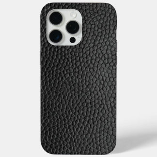 Coque iPhone 15 Pro Max Snakeskin noir