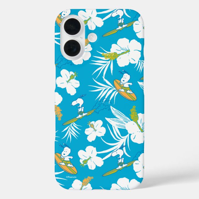 Coques Case-Mate iPhone Snoopy Brooklyn Beach Motif (Verso)