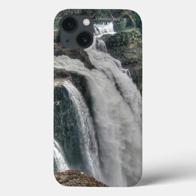 Coques Case-Mate iPhone Snoqualmie River Falls Washington, US Nature Scene (Verso)