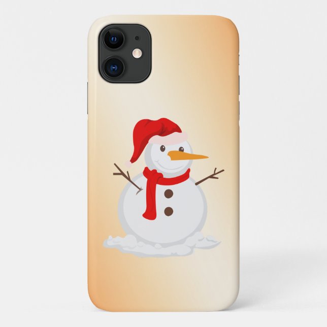 Coques Case-Mate iPhone Snowman (Dos)