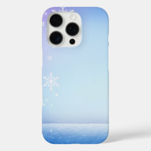 Coques iPhone 16 Pro Snowmans & Snowflakes Motif sans couture