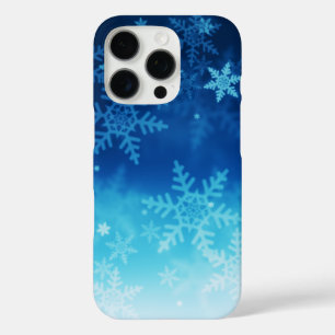 Coques iPhone 16 Pro Snowmans & Snowflakes Motif sans couture