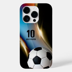 Coque Pour iPhone 14 Pro Soccer   Football meilleur joueur No.