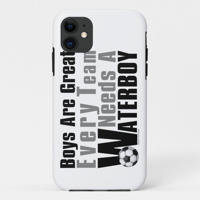 Coques Case-Mate iPhone Soccer Waterboy (Dos)