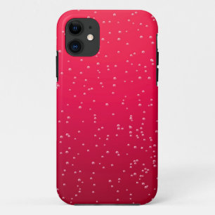 Coque iPhone 11 Soda cerise avec minuscules bulles Art Arrière - p