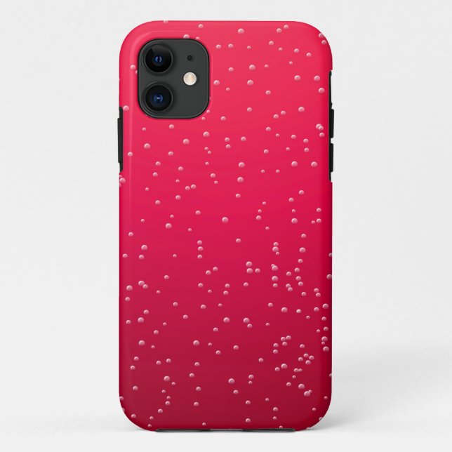 Coques Case-Mate iPhone Soda cerise avec minuscules bulles Art Arrière - p (Dos)