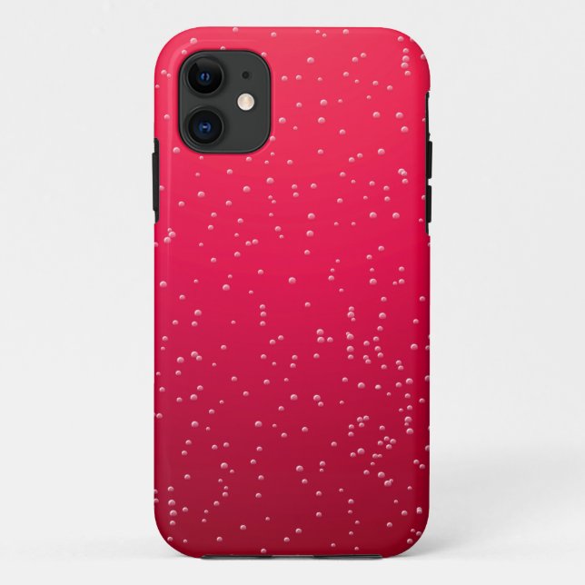 Coques Case-Mate iPhone Soda cerise avec minuscules bulles Art Arrière - p (Dos)