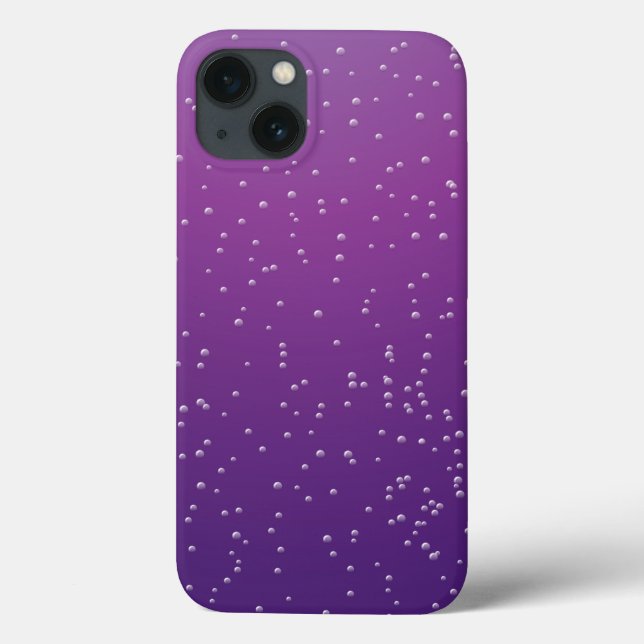 Coques Case-Mate iPhone Soda de raisin avec minuscules bulles Art Arrière  (Verso)