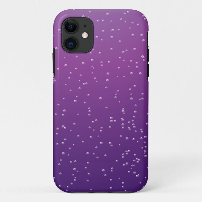Coques Case-Mate iPhone Soda de raisin avec minuscules bulles Art Arrière  (Dos)