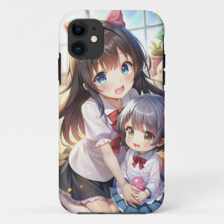 Case-Mate iPhone Case Soeurs mignonnes anime