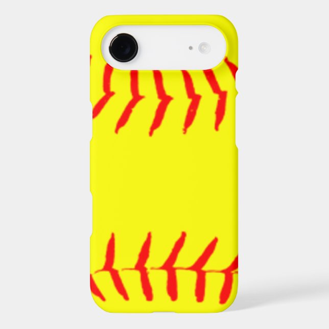 Coques Case-Mate iPhone Softball de Customized (Verso)