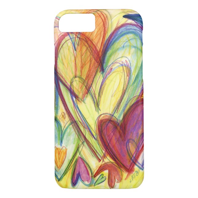 Coques Case-Mate iPhone Soigner les coeurs Téléphone Case (Dos)