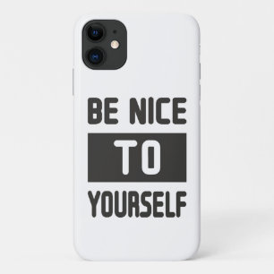 Case-Mate iPhone Case Sois gentil avec toi-même