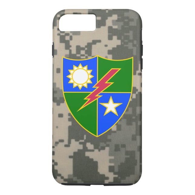 Coques Case-Mate iPhone soixante-quinzième Régiment de Rangers DUI "armée (Dos)