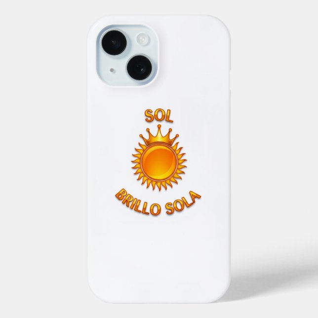 Coques Case-Mate iPhone Sol Brillo Sola iPhone Case – Inspirational Logo P (Verso)