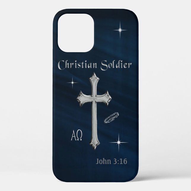 Coques Case-Mate iPhone soldat chrétien (Verso)