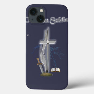 iPhone 13 Coque soldat chrétien