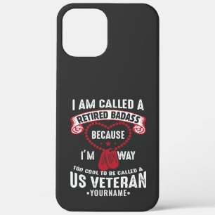 Case-Mate iPhone Case Soldat retraité d'un Humour vétéran américain