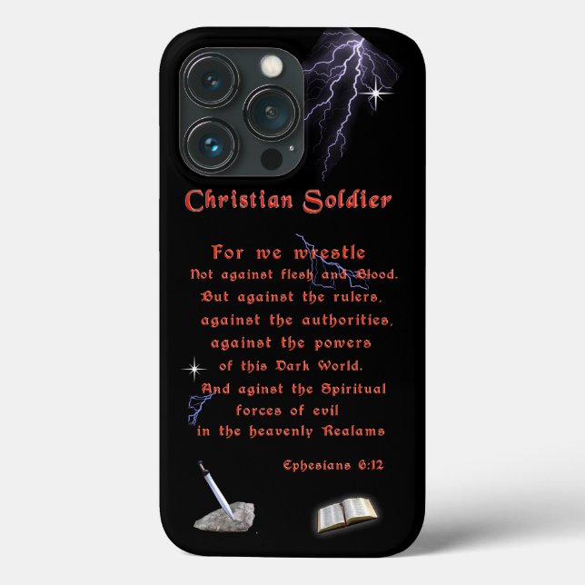 Coques Case-Mate iPhone Soldats chrétiens (Verso)