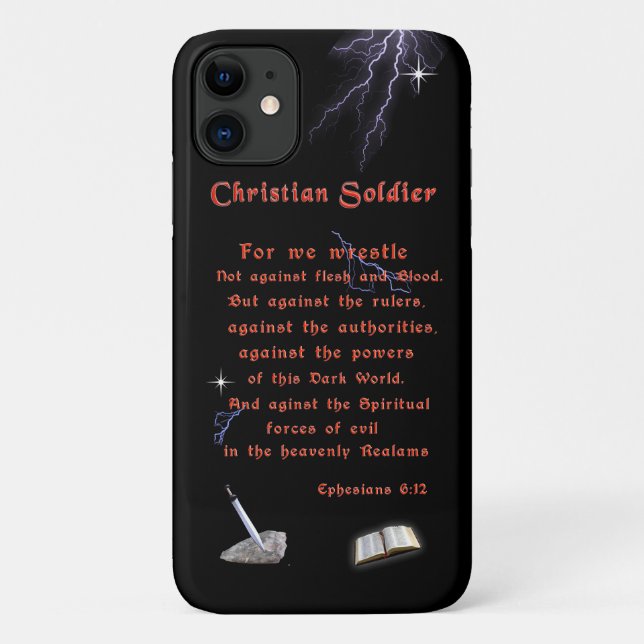 Coques Case-Mate iPhone Soldats chrétiens (Dos)