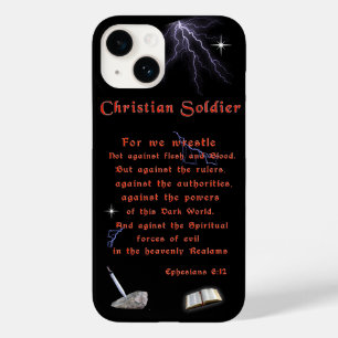 Coque Pour iPhone 14 Soldats chrétiens
