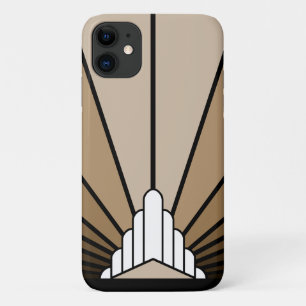 Case-Mate iPhone Case Soleil Art déco bronzé