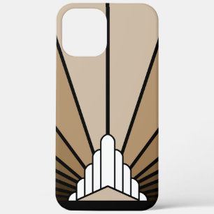 Case-Mate iPhone Case Soleil Art déco bronzé
