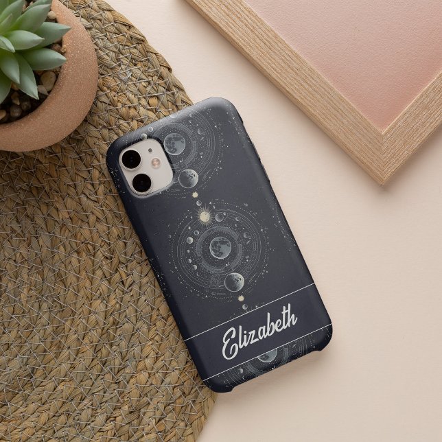 Coques Case-Mate iPhone Soleil céleste personnalisé Galaxie Étoiles Magie (Créateur téléchargé)