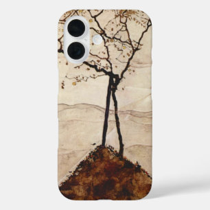 Coques iPhone 16 Soleil d'automne et arbres par Egon Schiele, Art V