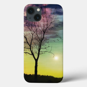 SOLEIL D'HIVER ET ARBRE iPhone 6/6 Plus Coques