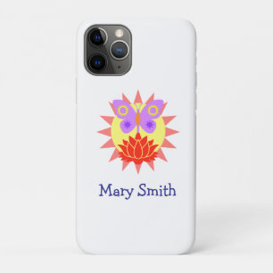Case-Mate iPhone Case Soleil, Papillon et Fleur