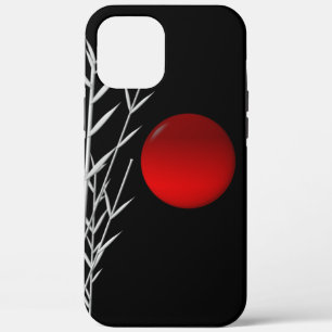 Case-Mate iPhone Case Soleil rouge noir blanc zen