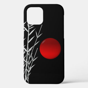 Case-Mate iPhone Case Soleil rouge noir blanc zen