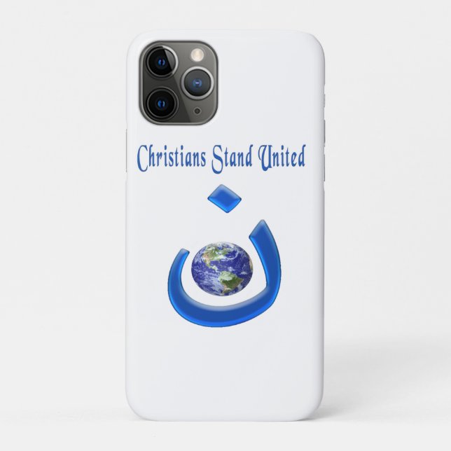 Coques Case-Mate iPhone Solidarité chrétienne (Dos)