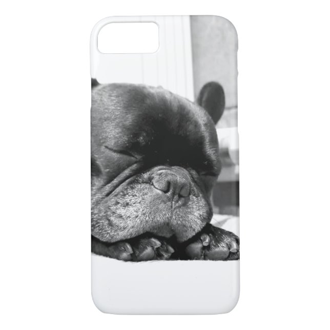 Coques Case-Mate iPhone Sommeil de bouledogues français (Dos)