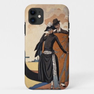 Coque iPhone 11 Son et lui, mode Illustration, 1921 (pochoir p