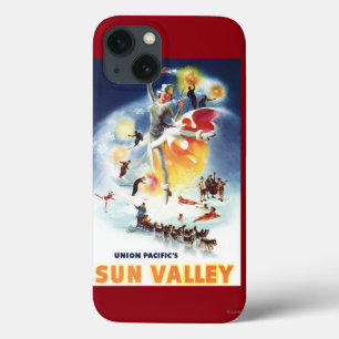 Etui iPhone 13 Sonja Henje Montage de l'affiche de Sun Valley
