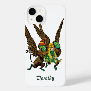 Coque Pour iPhone 14 Sorcier vintage d'Oz, Dorothy, singes volants malé