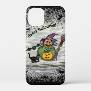 Case-Mate iPhone Case Sorcière, Chat, Chauve-souris et Citrouille, Bonn