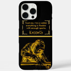 Coques iPhone 16 Pro Max Soudage avec brillance