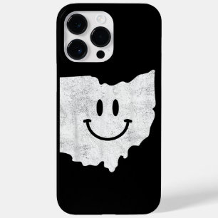 Coque Pour Pour iPhone 14 Pro Max Sourire en OH - Drôle Ohio Happy Face