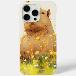 Coque iPhone 15 Pro Max Sourire Niais de Capybara