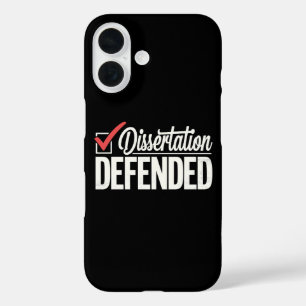 Coque Pour iPhone 16 Soutenance de thèse diplômé de doctorat remise des